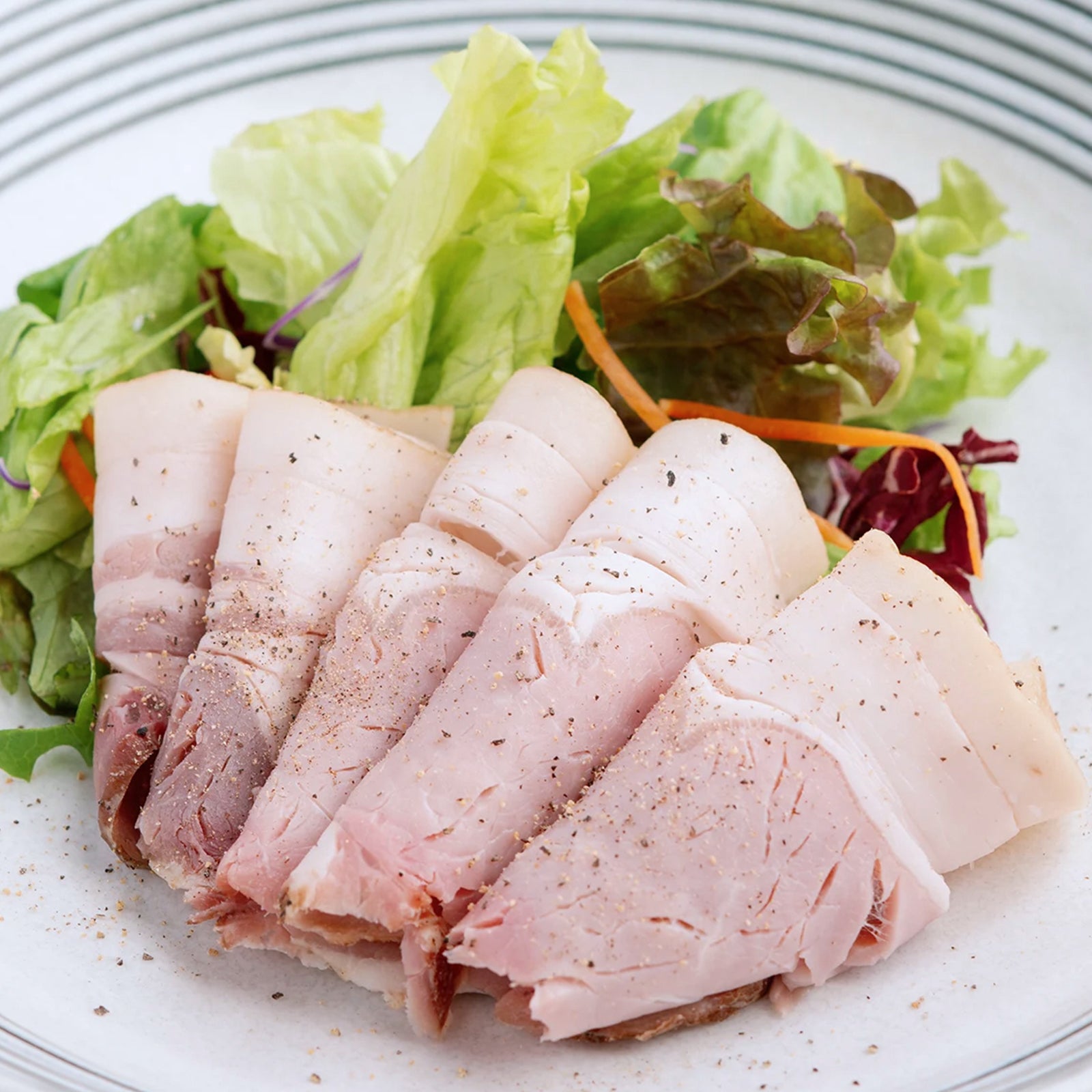 All-Natural Free-Range Smoked Kurobuta Pork Loin Cold Cut Slices (100g) - Horizon Farms