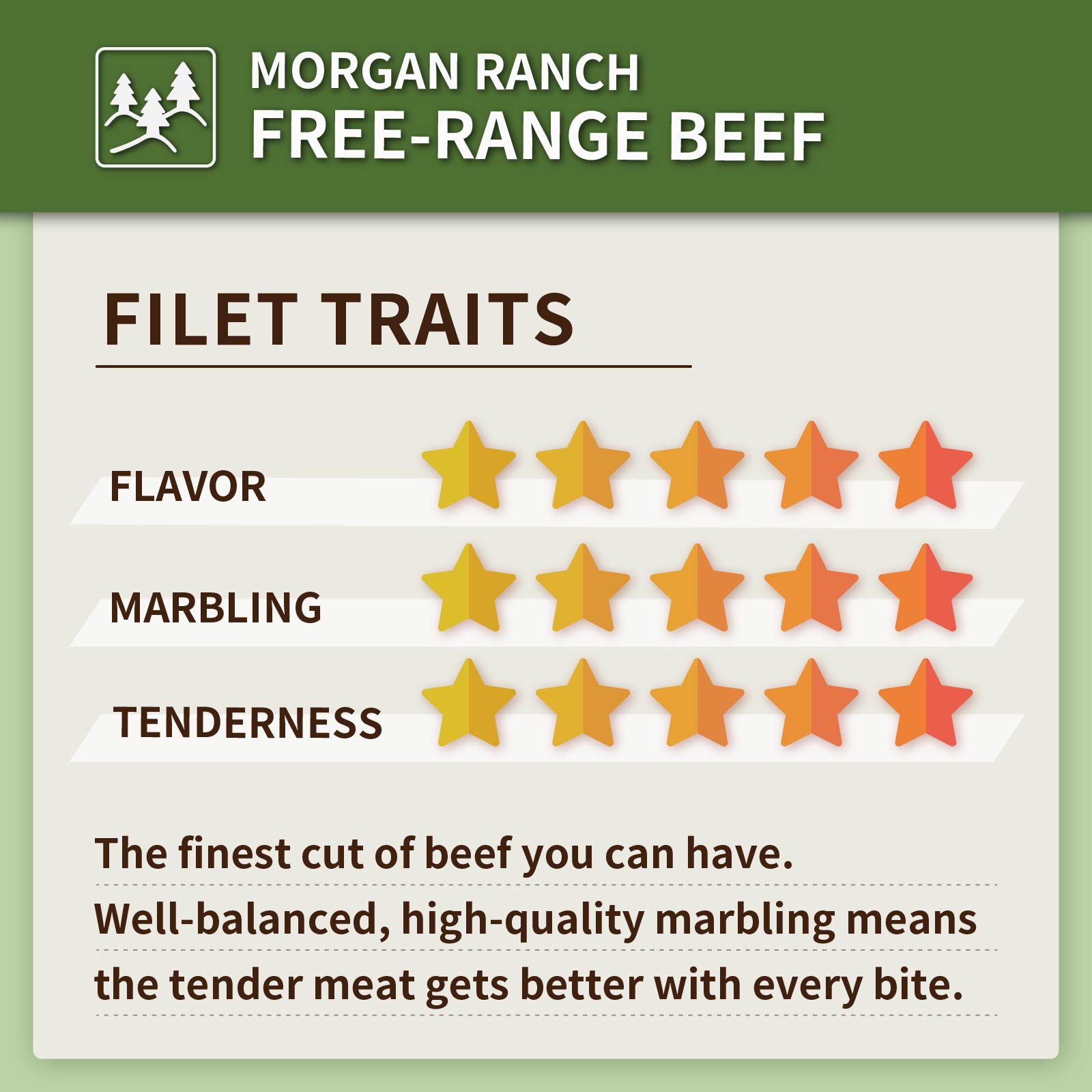 Morgan Ranch USDA Prime Beef Filet Steak Cubes (250g) - Horizon Farms