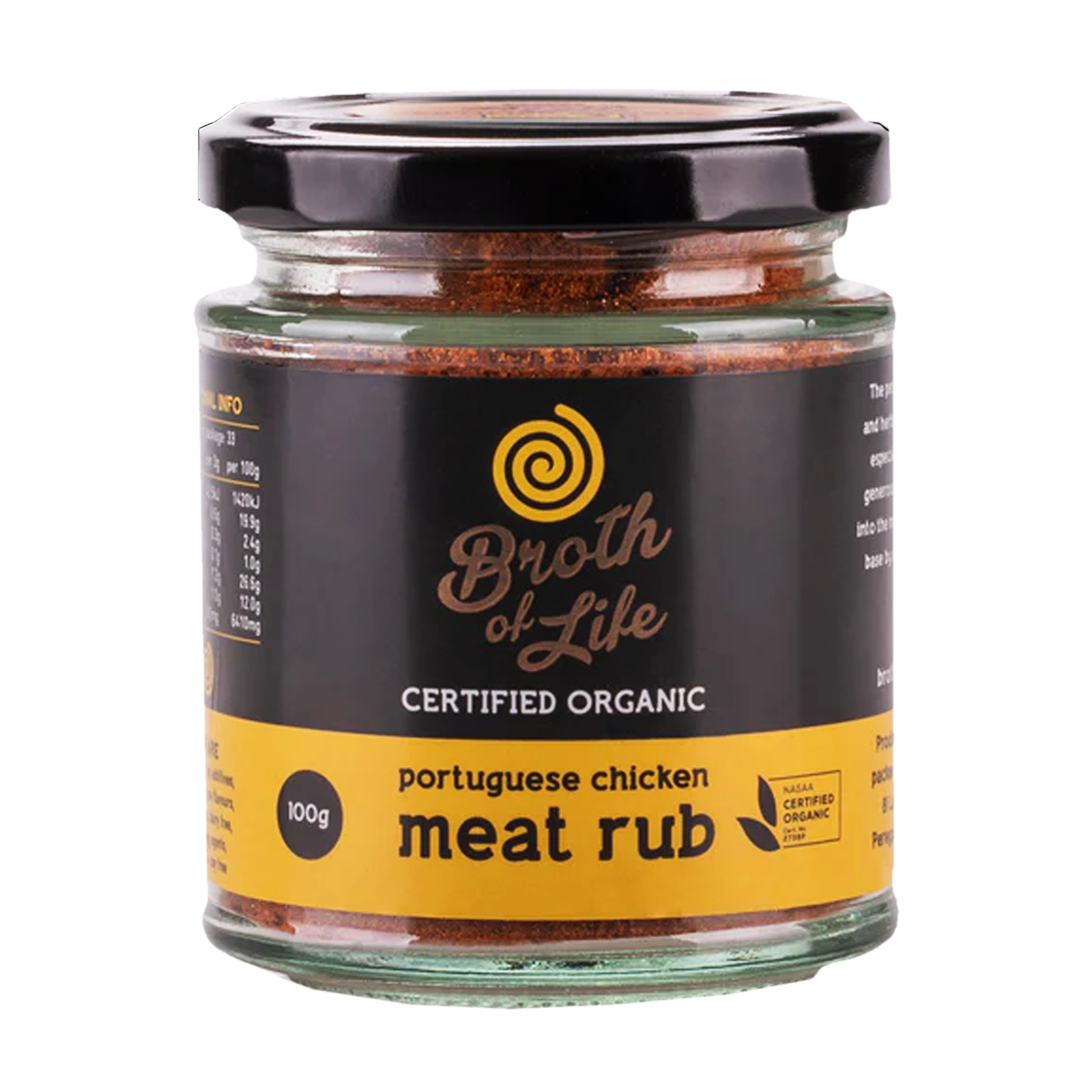 Organic Chicken Bone Broth Meat Rub (100g) - Horizon Farms