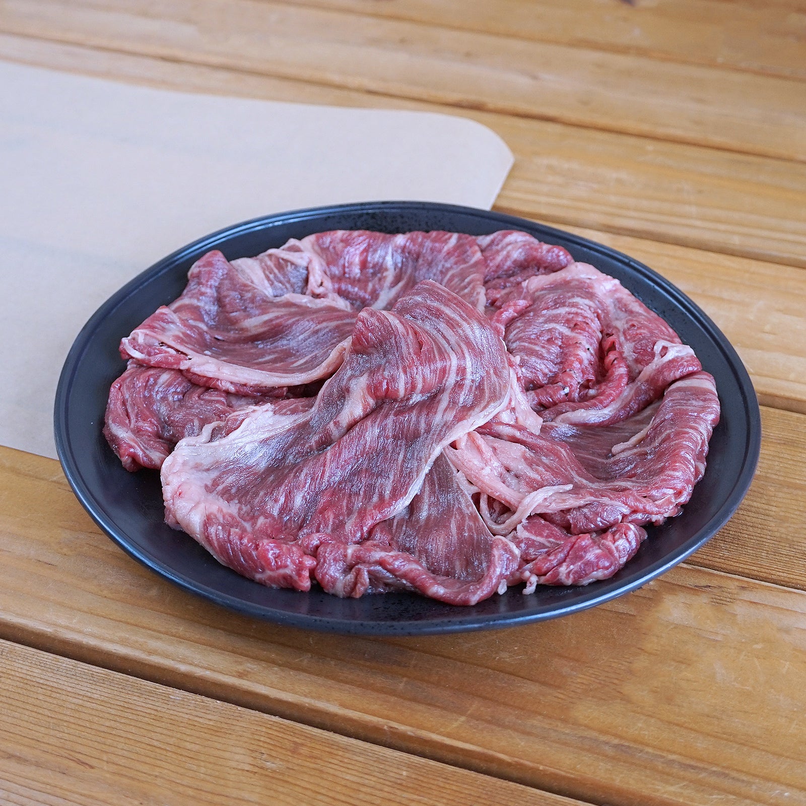 Japanese Range-Free Wagyu Beef Chuck Shoulder Thin Slices from Iwate (200g) - Horizon Farms