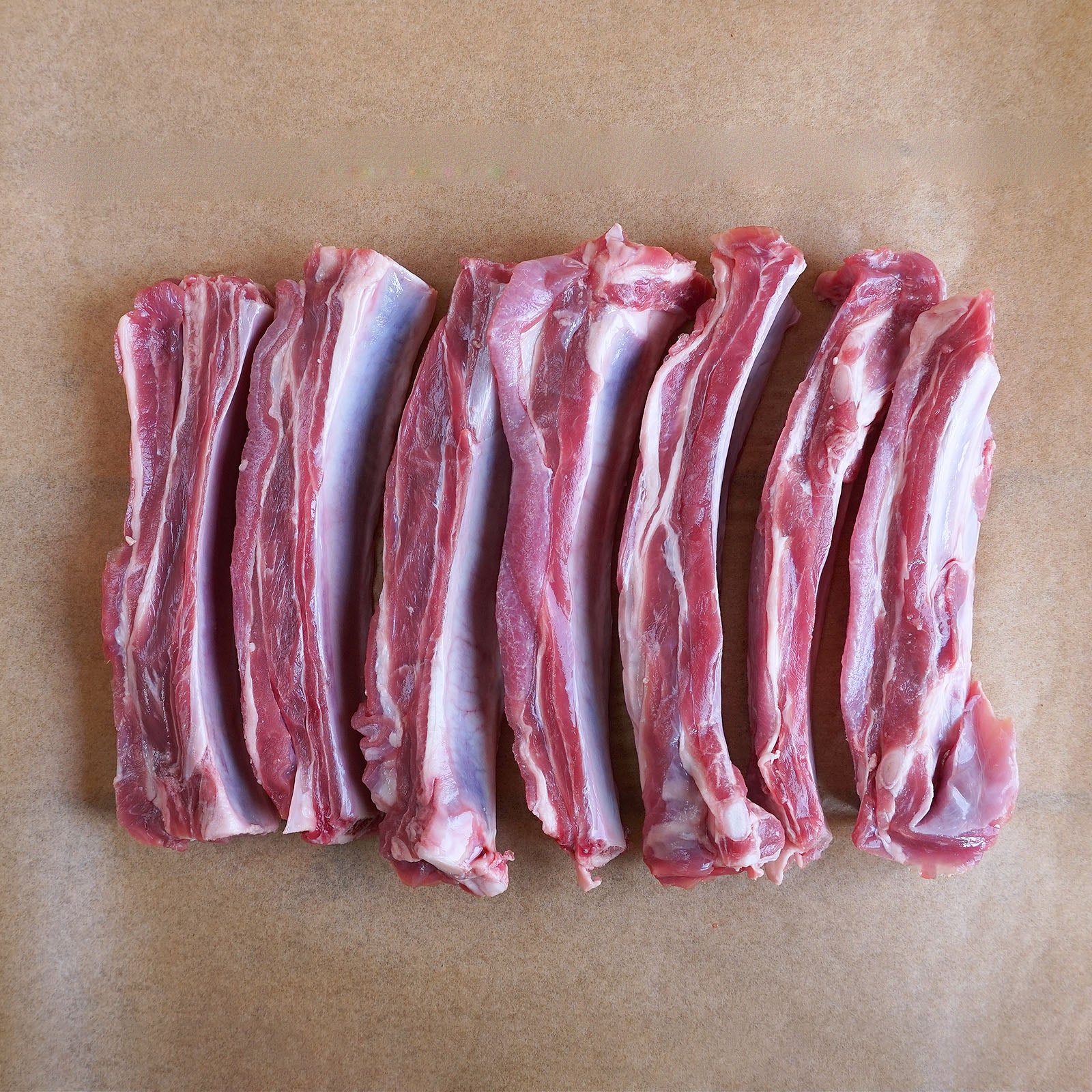 Free-Range Lamb Spare Ribs from New Zealand (550g) - Horizon Farms