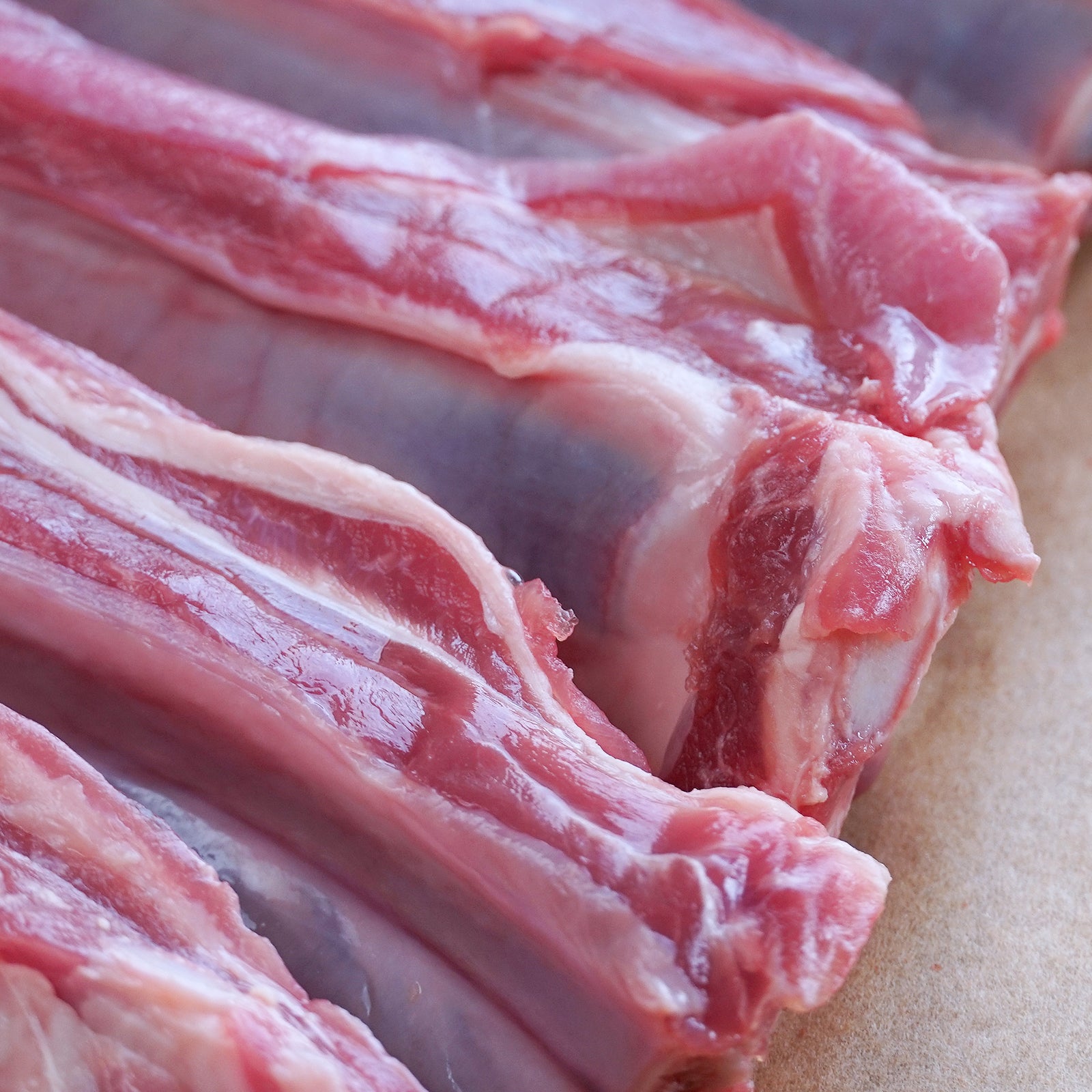 Free-Range Lamb Spare Ribs from New Zealand (550g) - Horizon Farms