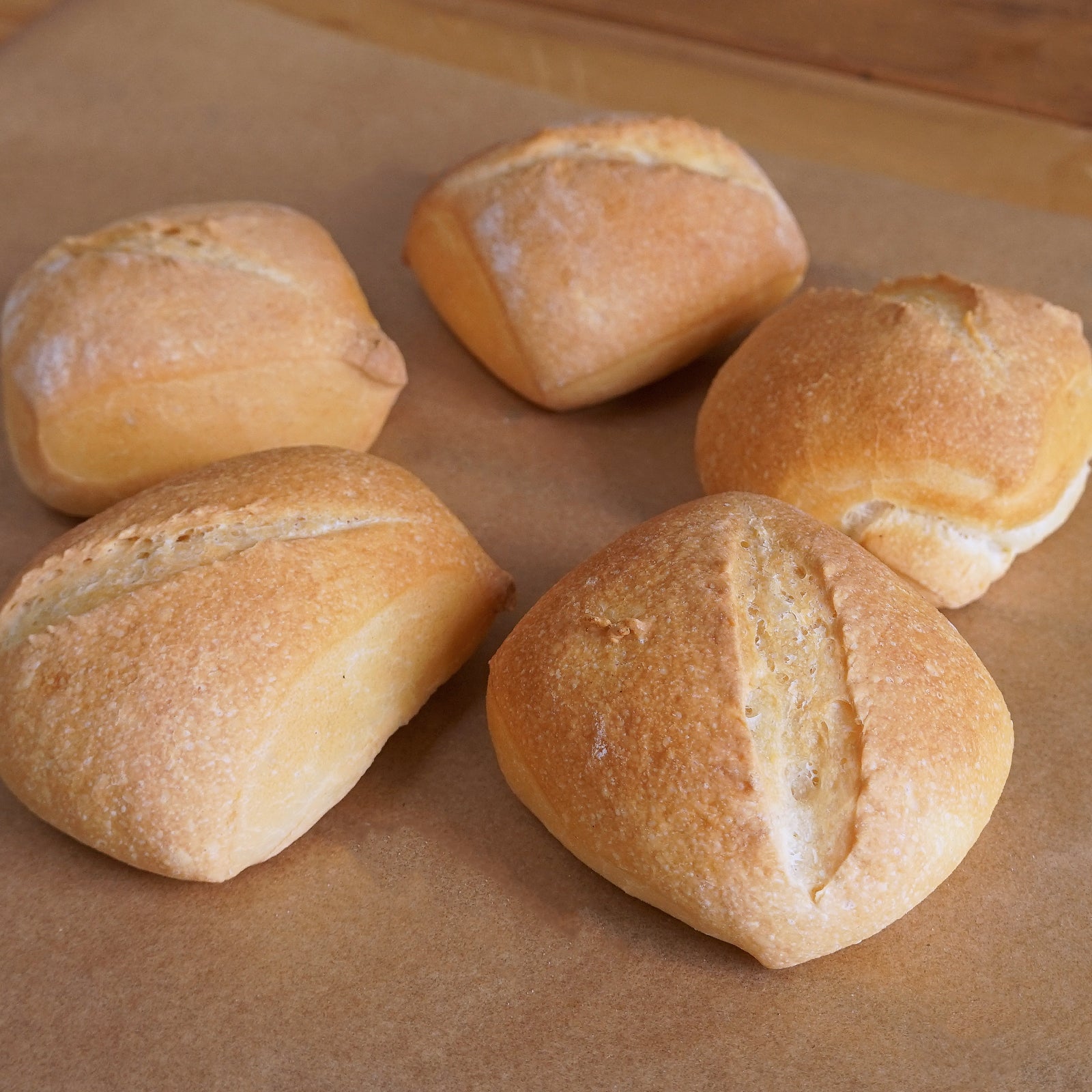 All-Natural Handmade Sugar-Free Egg-Free Dinner Rolls (5pc) - Horizon Farms