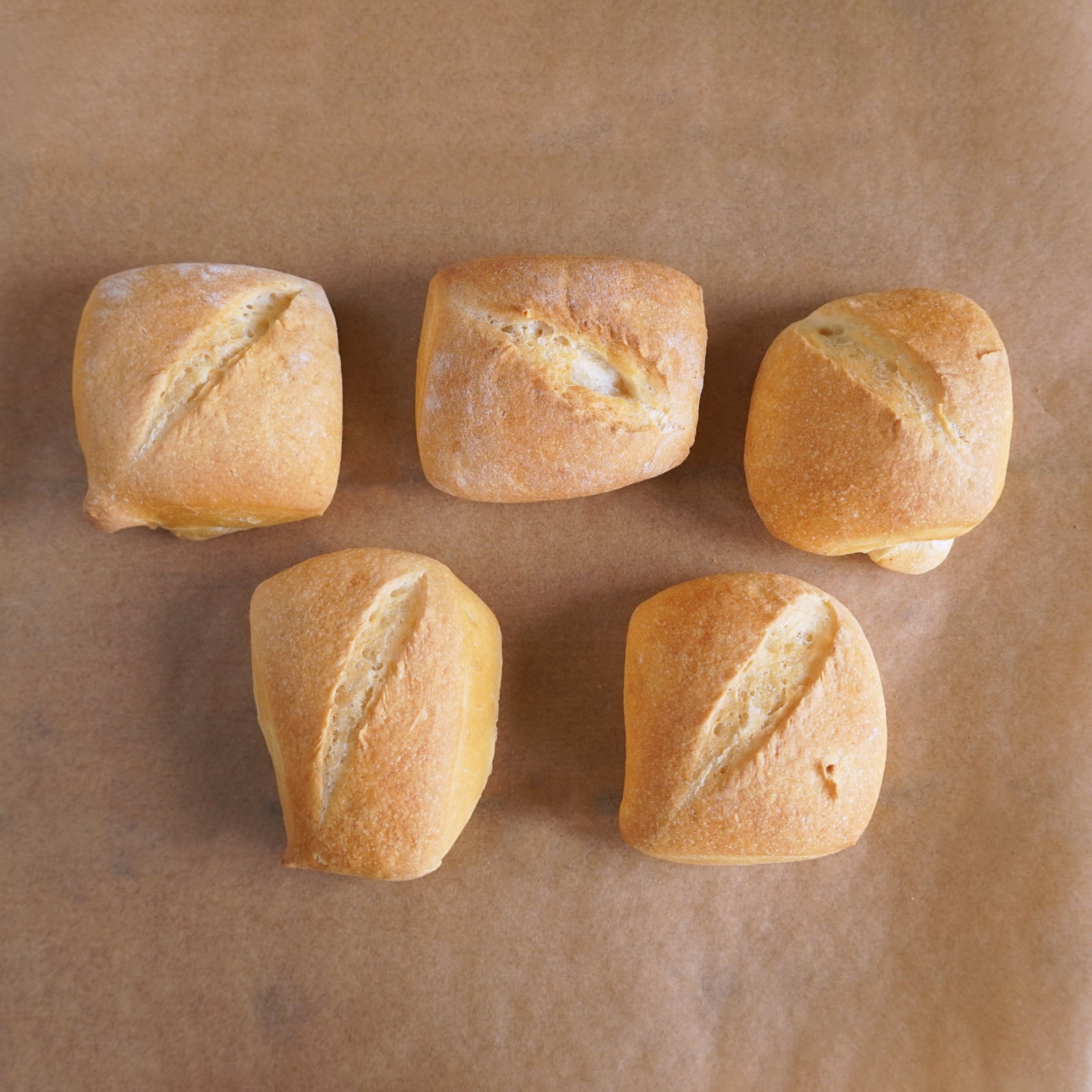 All-Natural Handmade Sugar-Free Egg-Free Dinner Rolls (5pc) - Horizon Farms