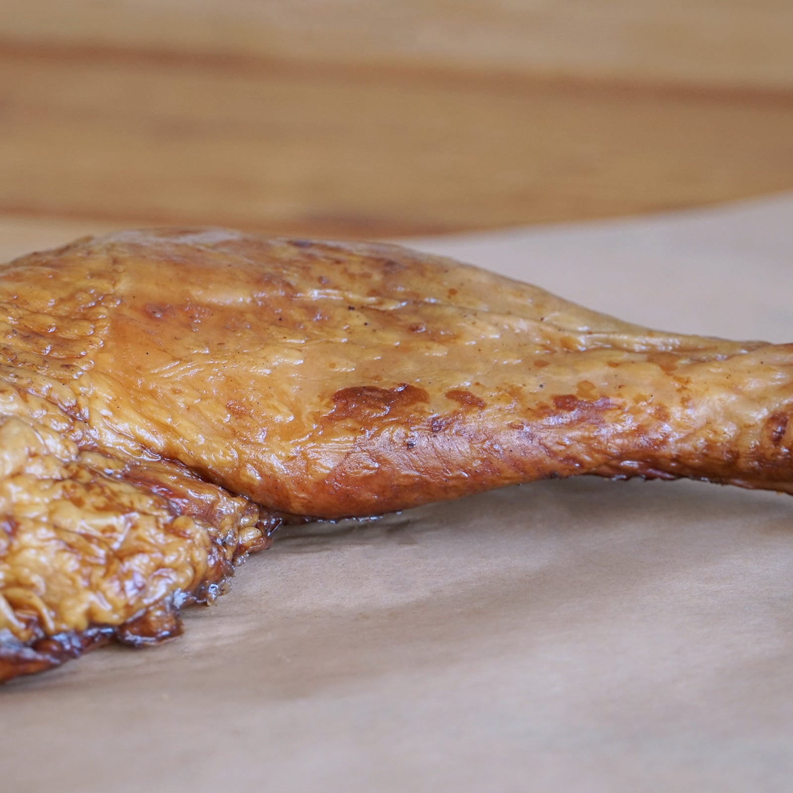 Organic Free-Range Smoked Chicken Leg from New Zealand (1 Leg) - Horizon Farms