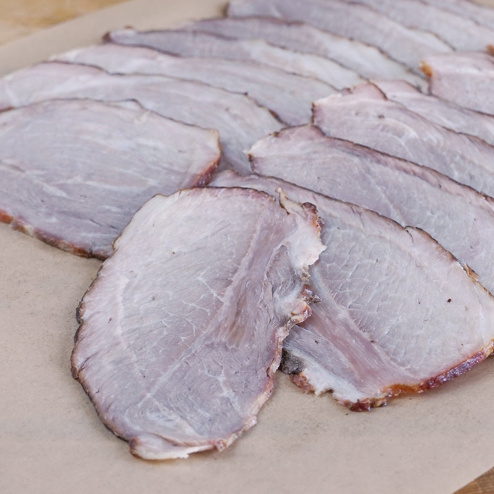 All-Natural Sugar-Free Free-Range Pork Shoulder Loin Smoked Cold Cut Ham Slices (200g) - Horizon Farms