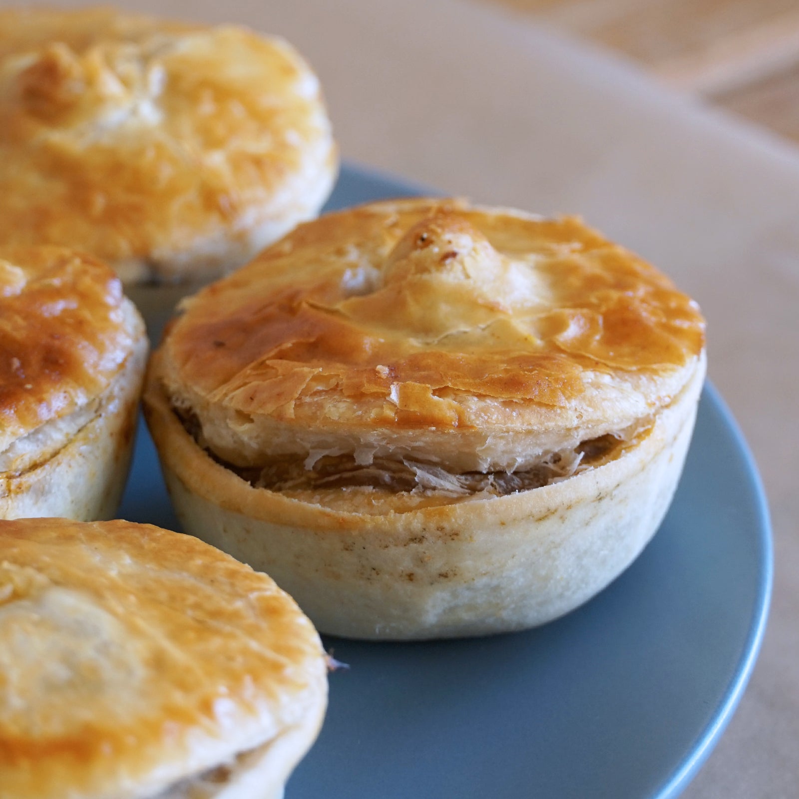 All-Natural Party Size Grass-Fed Aussie Beef Meat Pies from Australia (6pc) - Horizon Farms