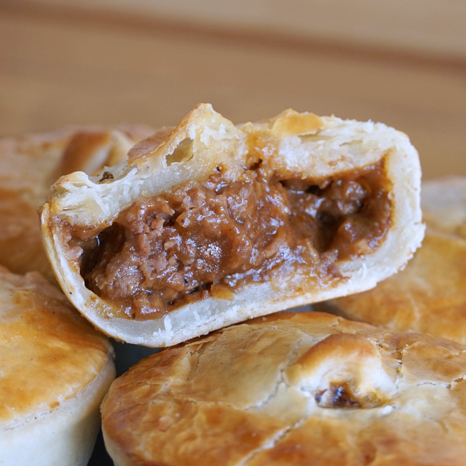 All-Natural Party Size Grass-Fed Aussie Beef Meat Pies from Australia (6pc) - Horizon Farms