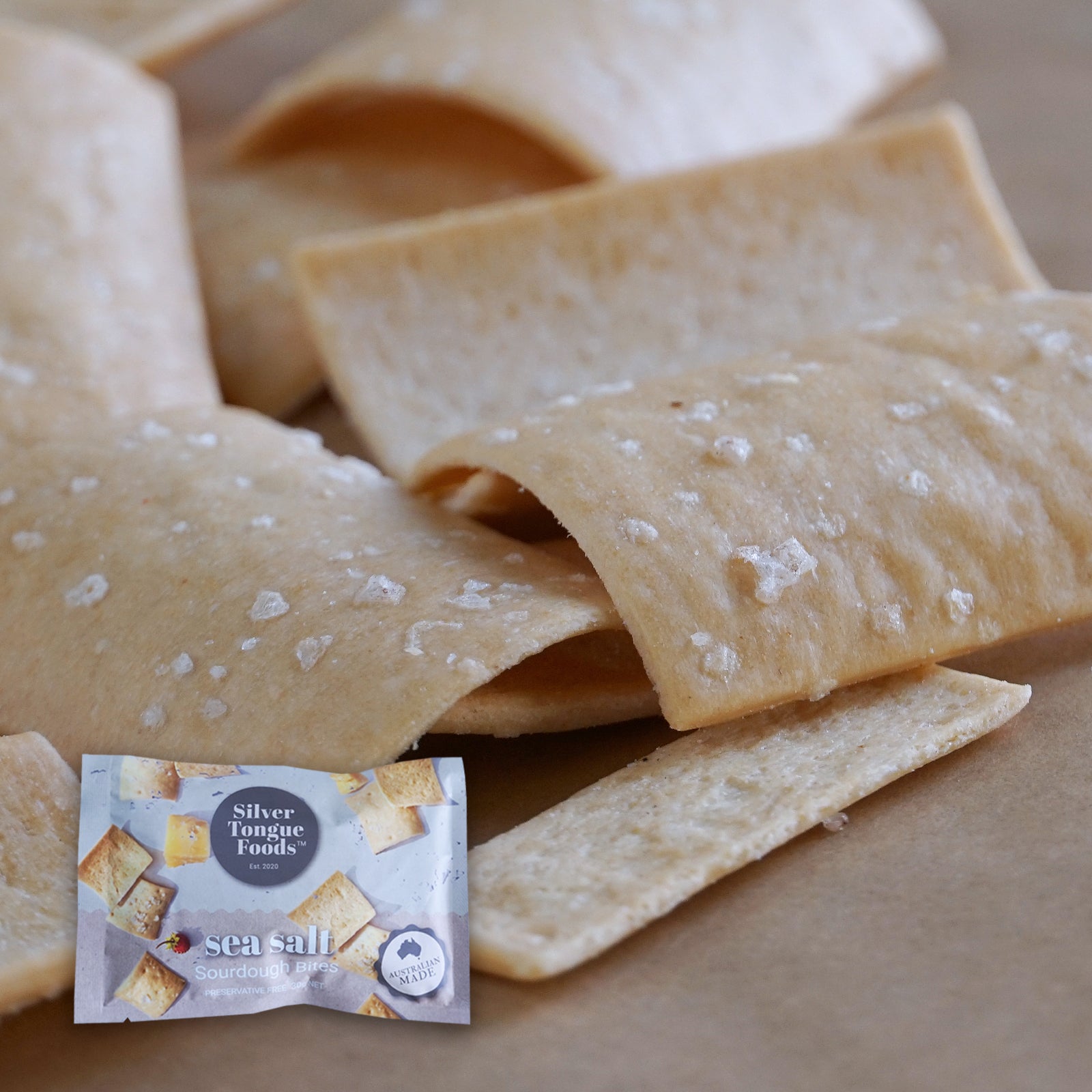 All-Natural Sourdough Crackers Variety Set from Australia (30g x 3) - Horizon Farms