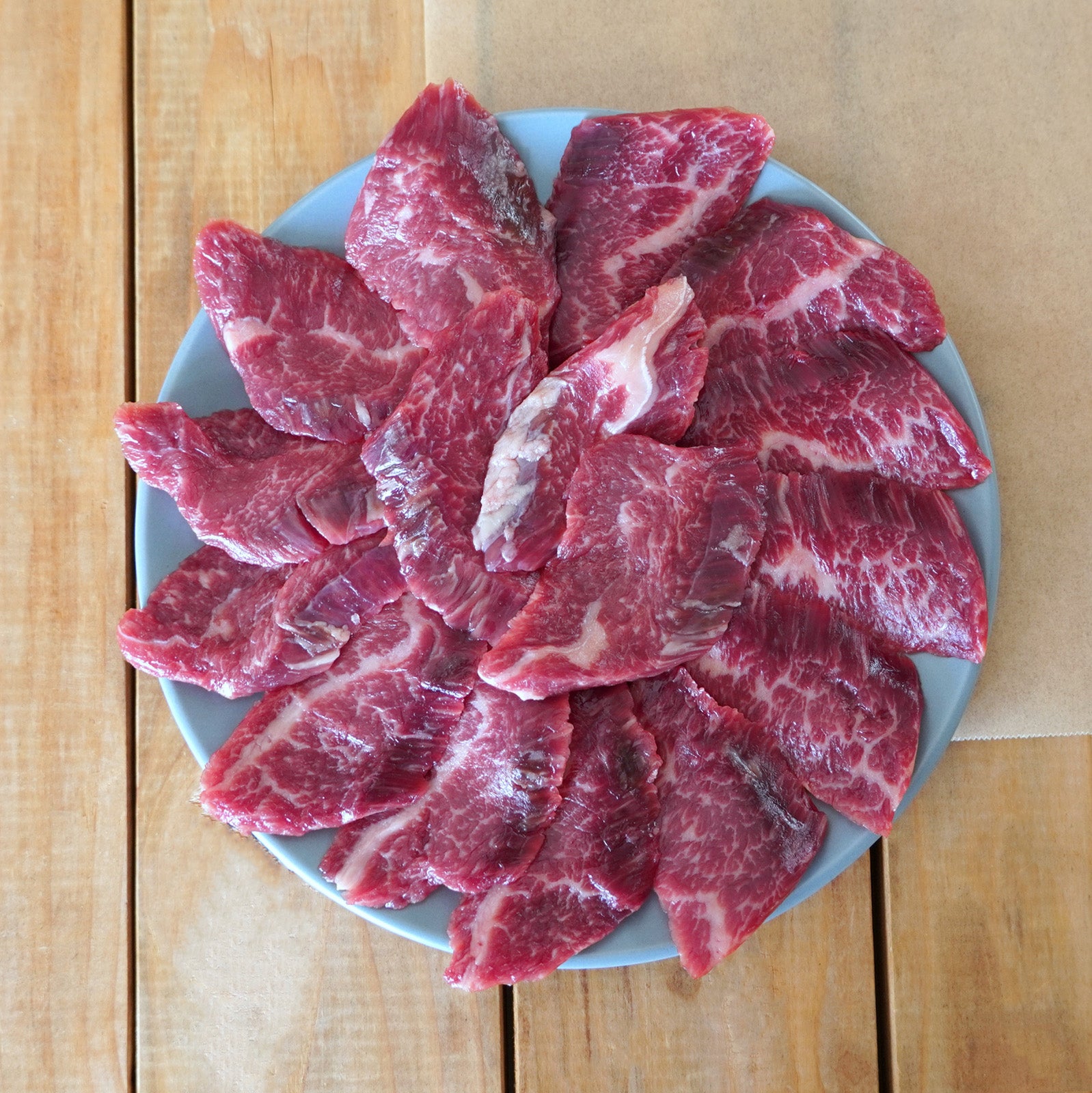 Japanese Range-Free Wagyu Beef Short Rib Slices from Iwate (200g) - Horizon Farms