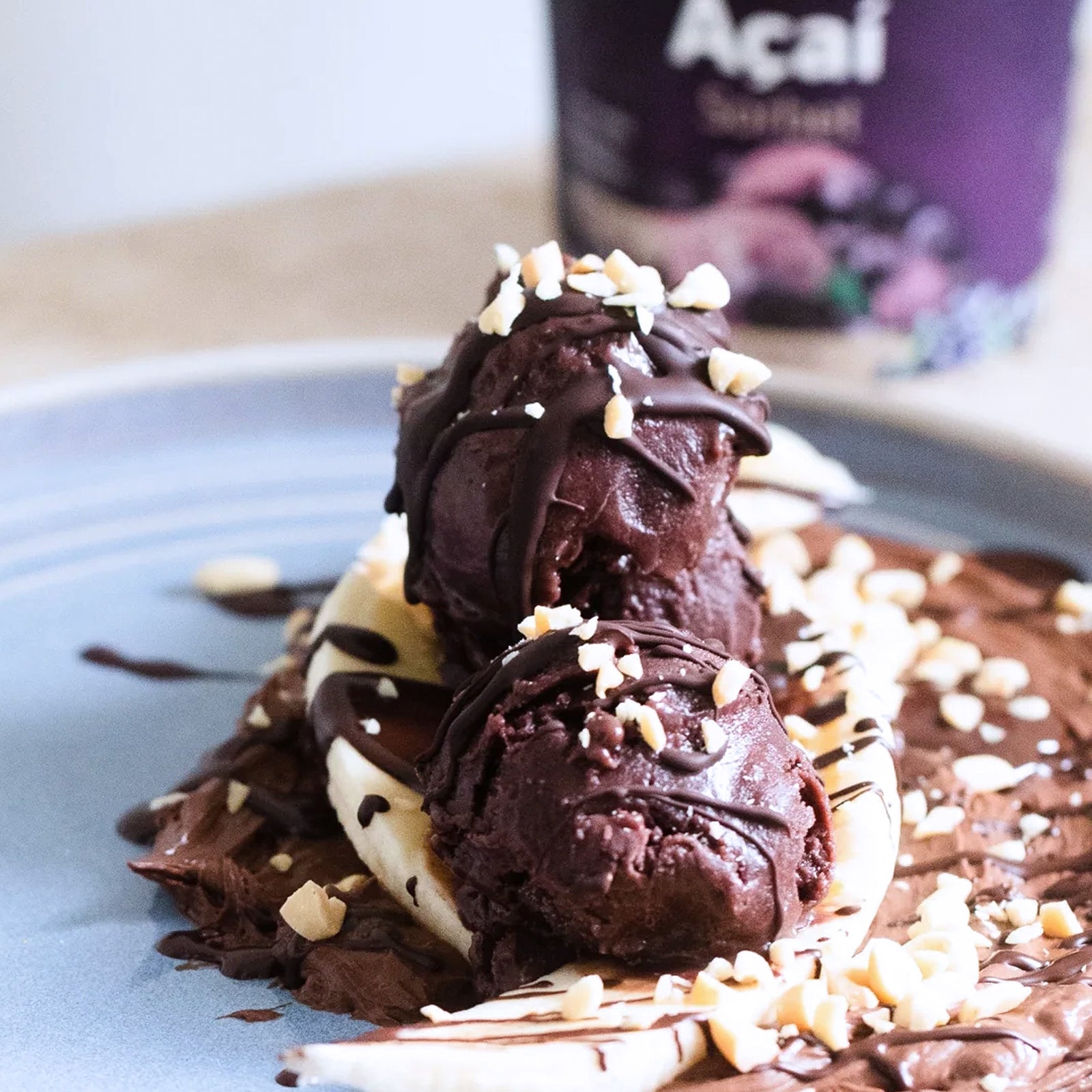 Organic Dairy-Free Açaí Sorbet from Brazil (500ml) - Horizon Farms