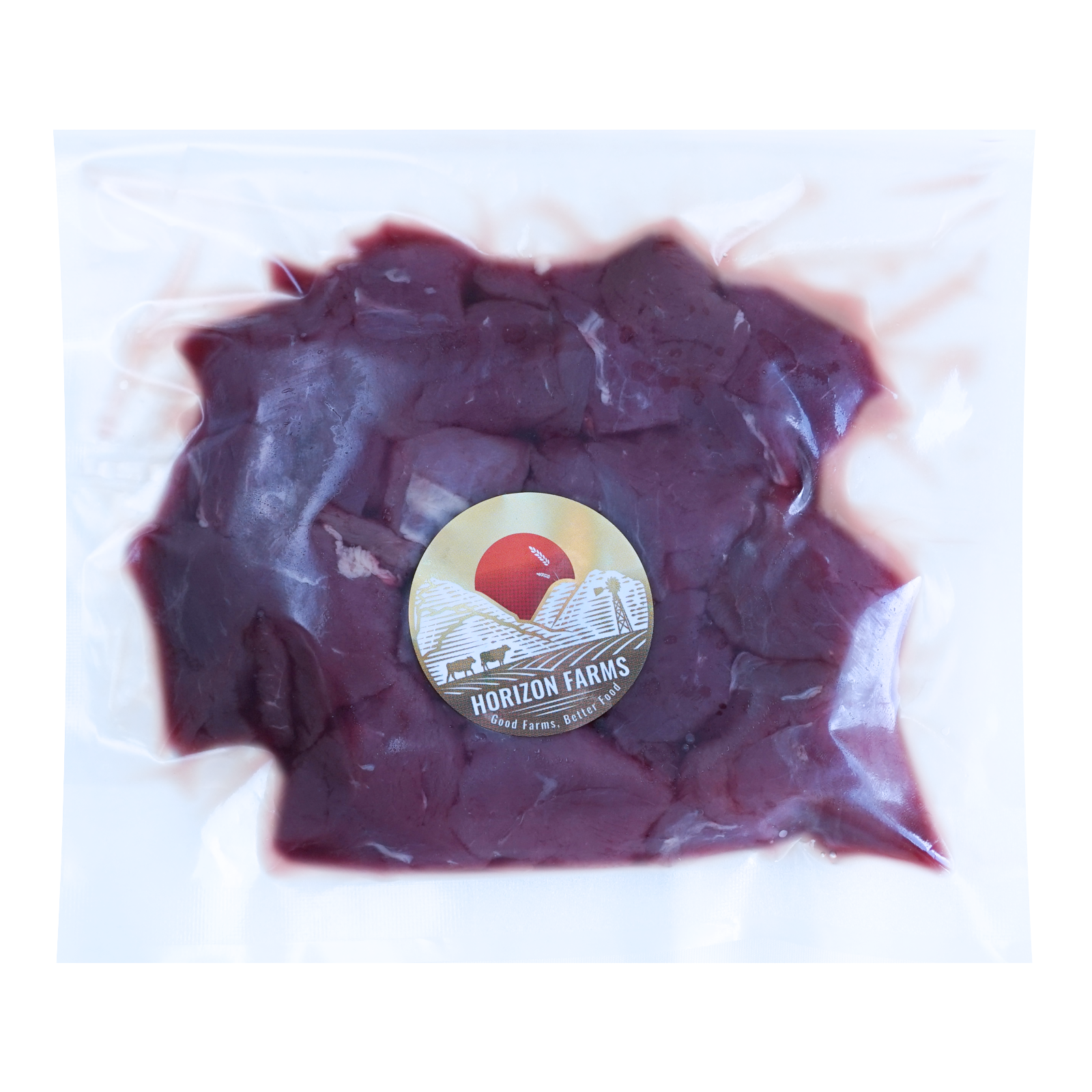 Premium Free-Range Venison Loin Cubes (200g) - Horizon Farms