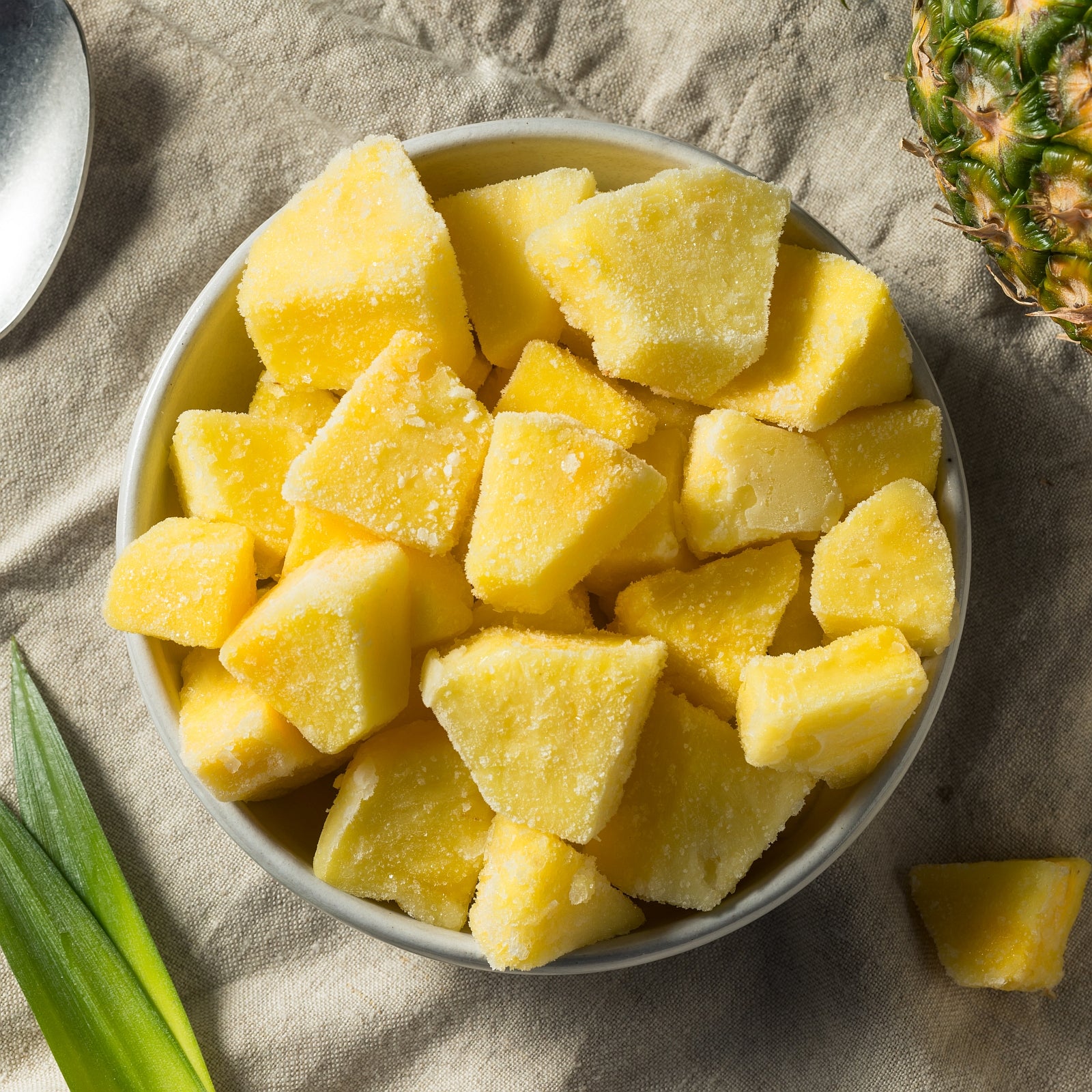 Organic All-Natural Frozen Pineapple Chunks from Costa Rica (1kg) - Horizon Farms