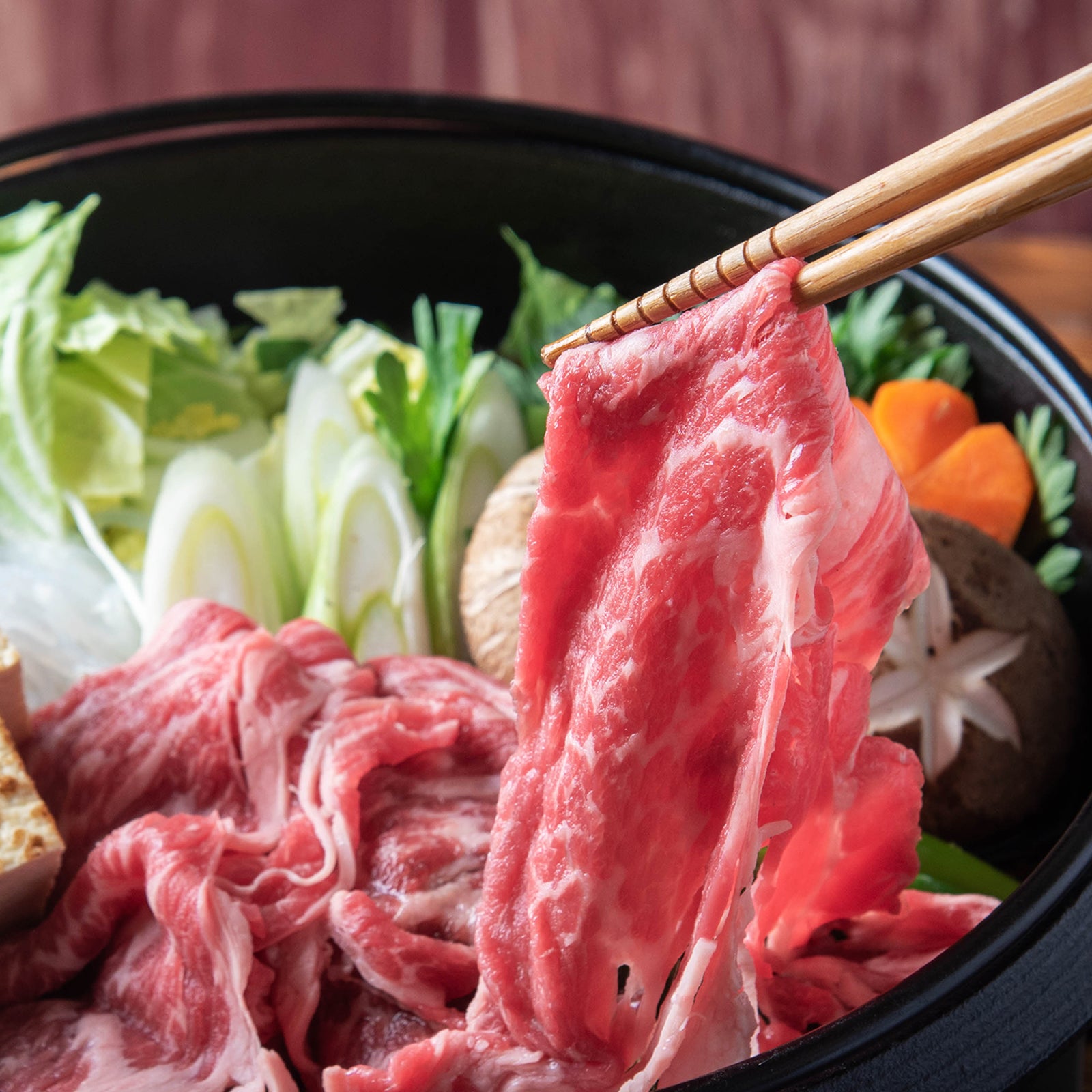 Japanese Range-Free Wagyu Beef Chuck Shoulder Thin Slices from Iwate (200g) - Horizon Farms