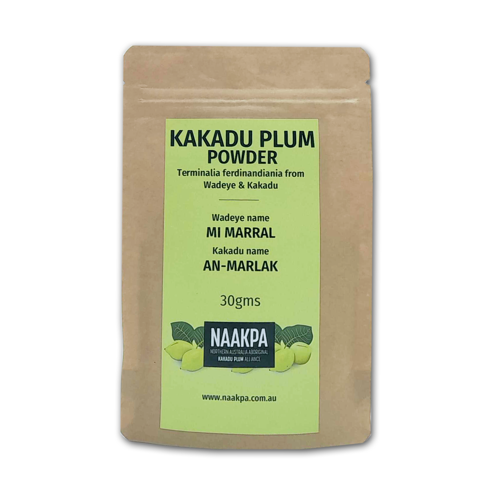 All-Natural Nasty-Free Vitamin C Kakadu Plum Powder (30g/30 Servings) - Horizon Farms