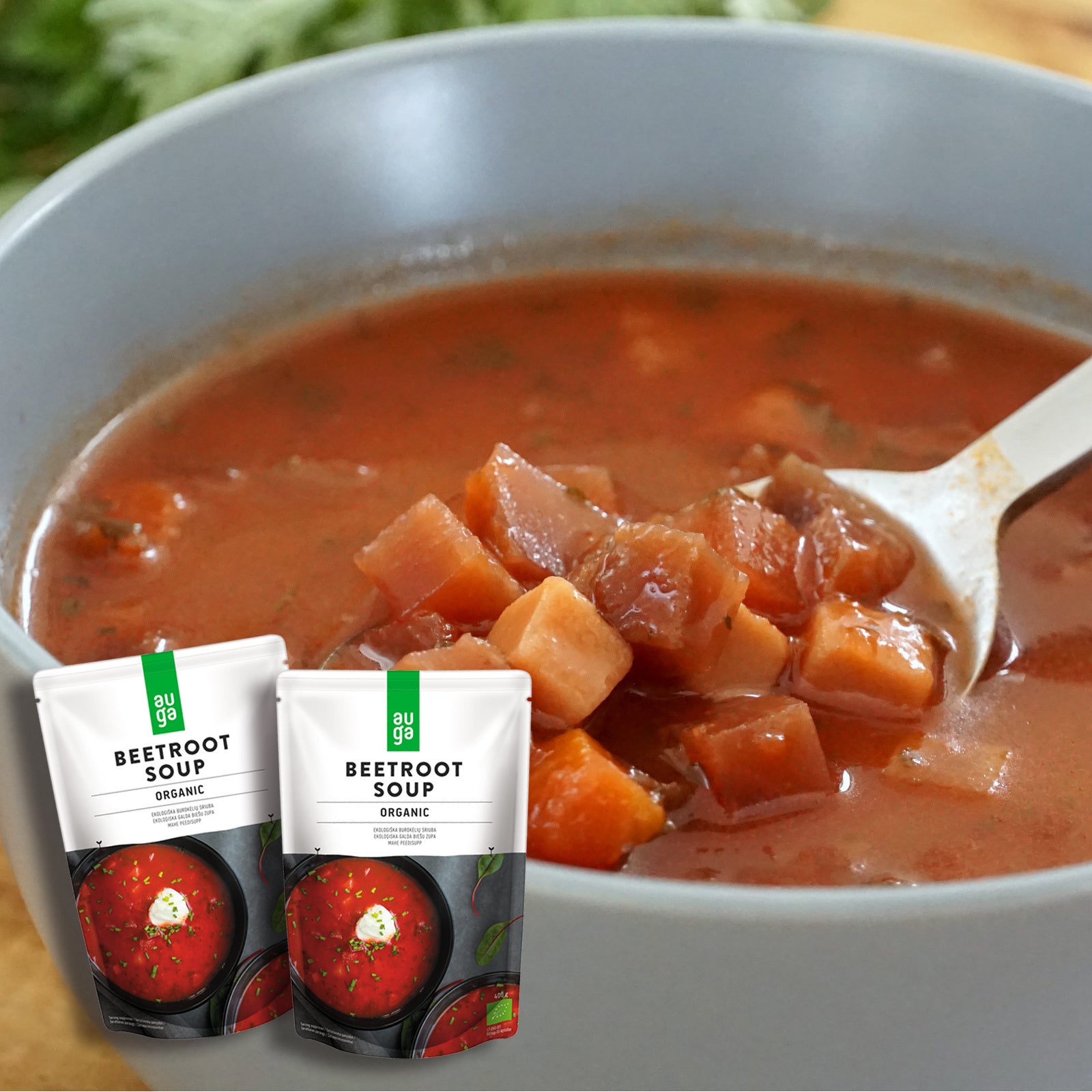 Certified Organic Beetroot Soup (800g) - Horizon Farms