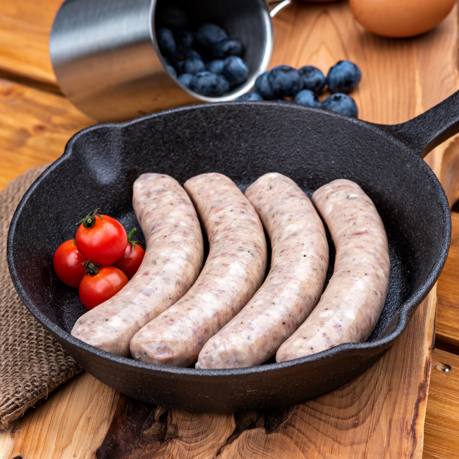 All-Natural Sugar-Free Pork Breakfast Sausages (4pc) - Horizon Farms