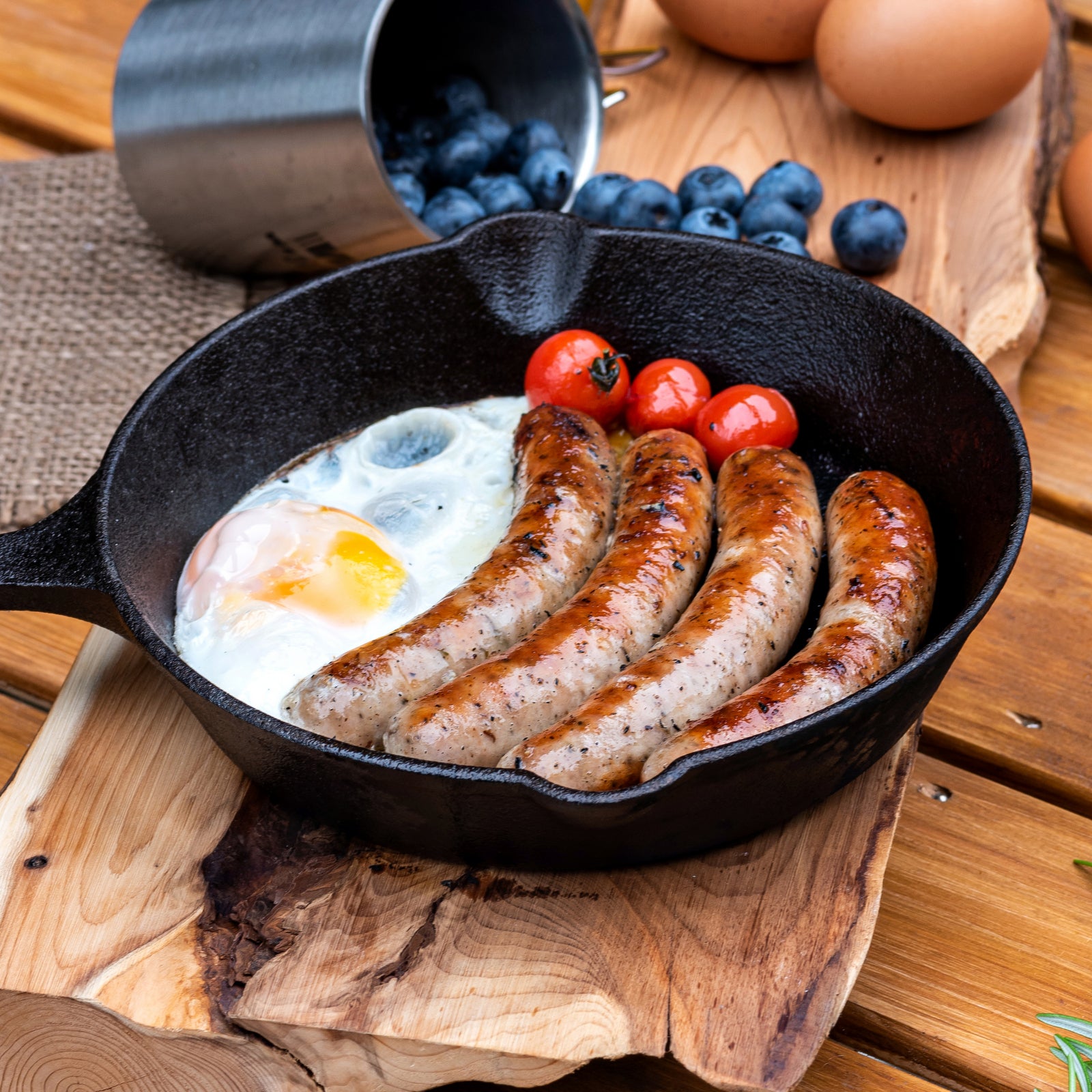 All-Natural Sugar-Free Pork Breakfast Sausages (4pc) - Horizon Farms