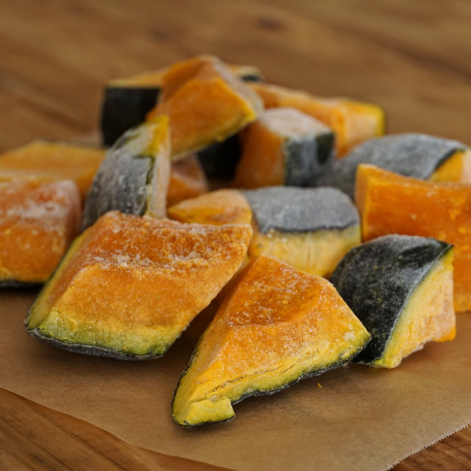 Certified Organic Japanese Pumpkin Cuts from Hokkaido (1.2kg) - Horizon Farms