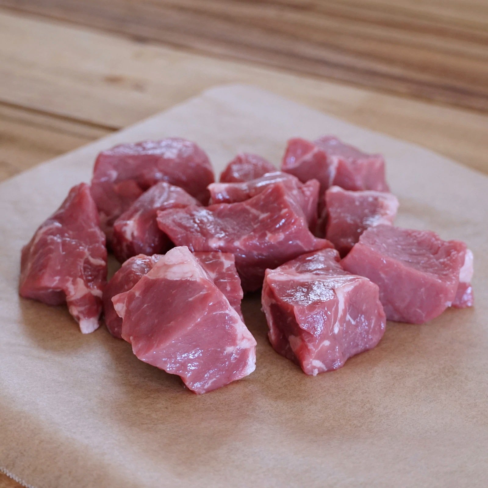 Grass-Fed Pasture-Raised Beef Steak Cubes (250g) - Horizon Farms