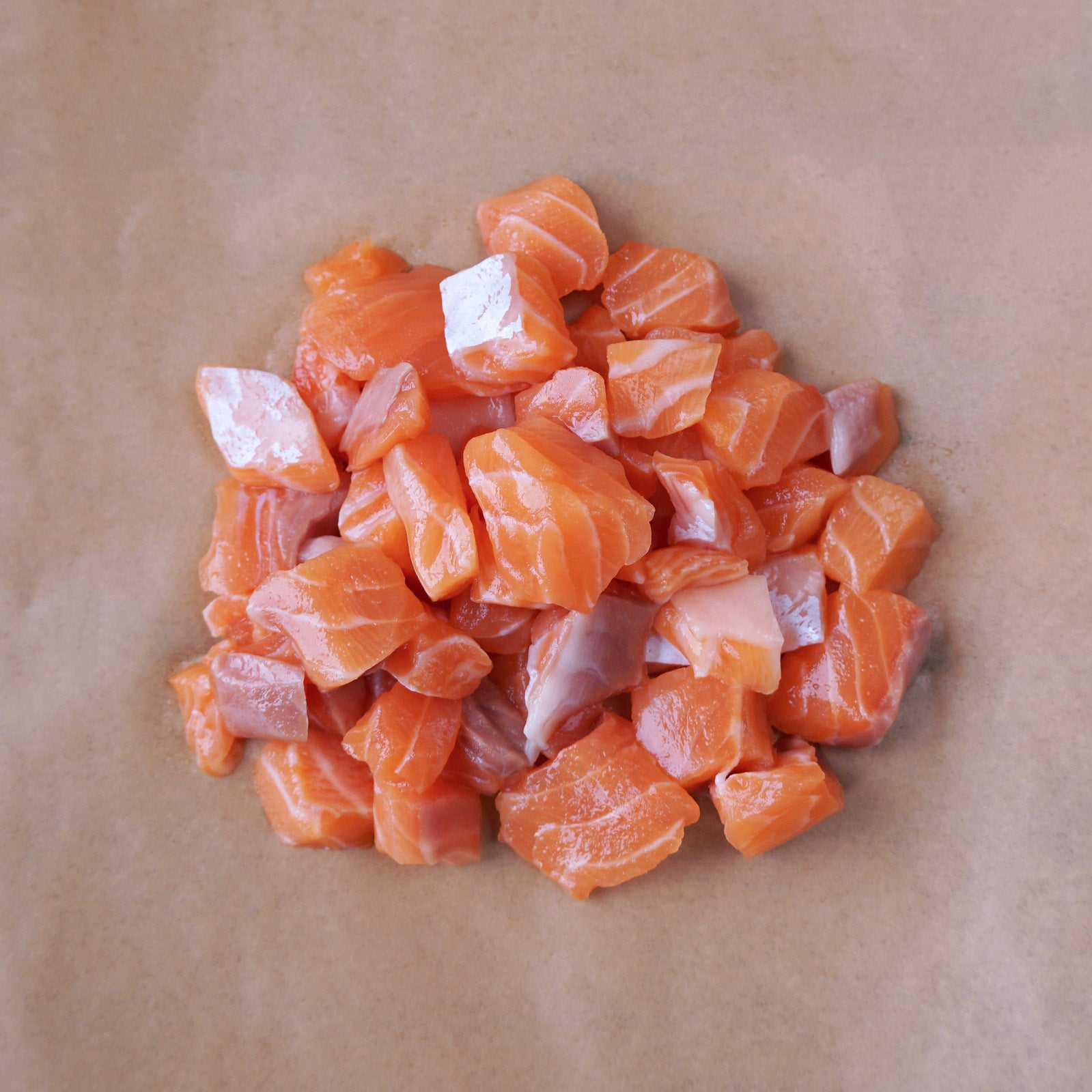 Tasmanian Premium Sashimi Grade Salmon Fillet Dice Cut (200g) - Horizon Farms