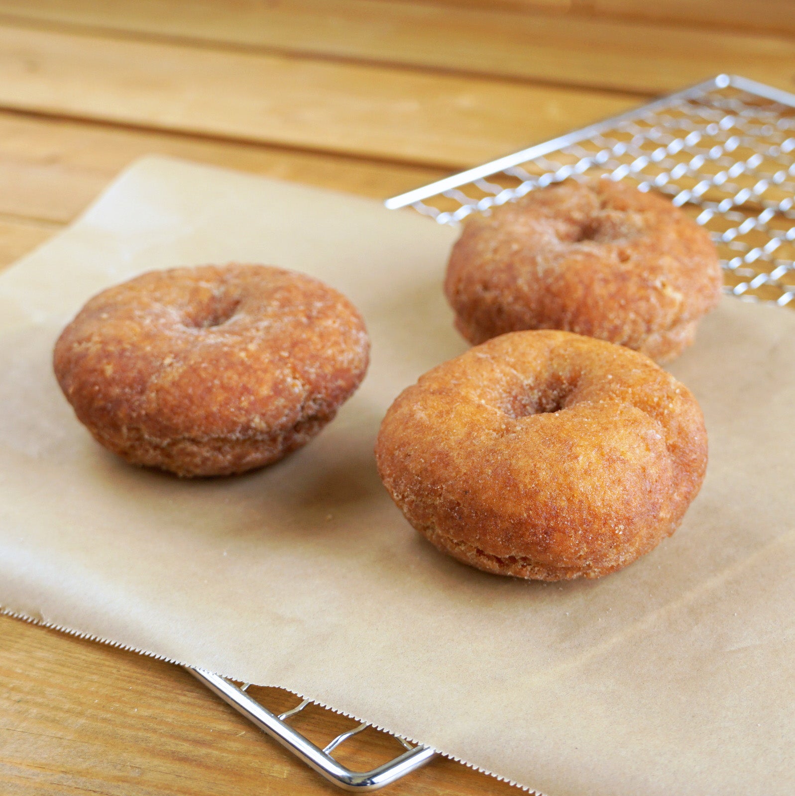 All-Natural Artisan Dairy-Free Egg-Free Donuts "Plain" Sugar-Coated Flavor (3pc) - Horizon Farms