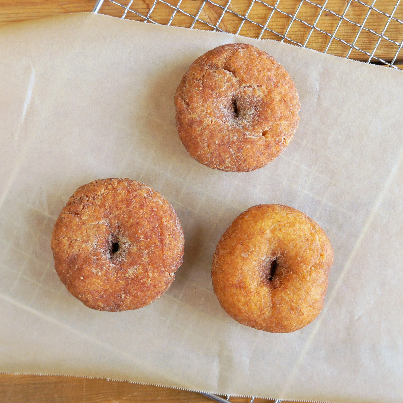 All-Natural Artisan Dairy-Free Egg-Free Donuts "Plain" Sugar-Coated Flavor (3pc) - Horizon Farms