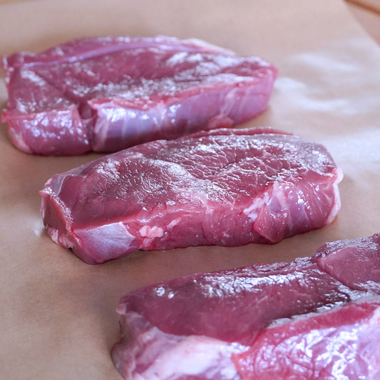 Free-Range Lamb Leg Steaks from New Zealand (500g) - Horizon Farms