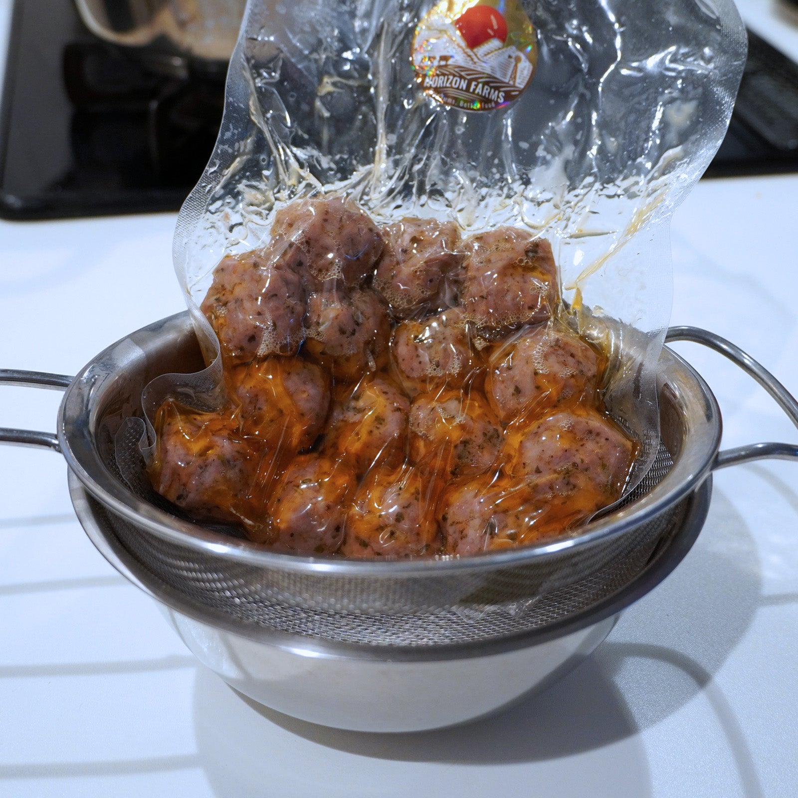 All-Natural Free-Range Pork Meatballs (300g) - Horizon Farms