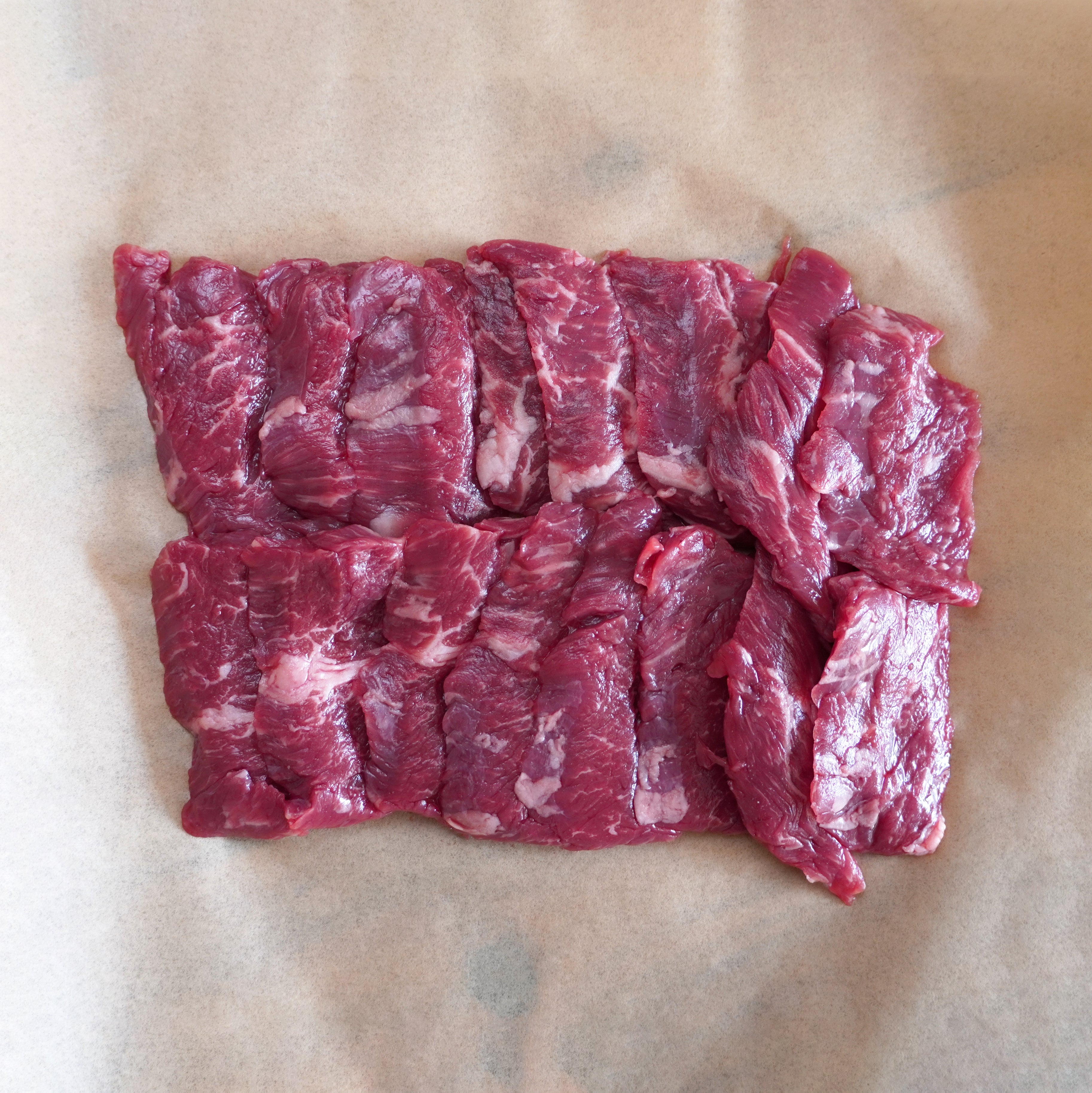 Grain-Fed Beef Flap Meat Slices from New Zealand (300g) - Horizon Farms