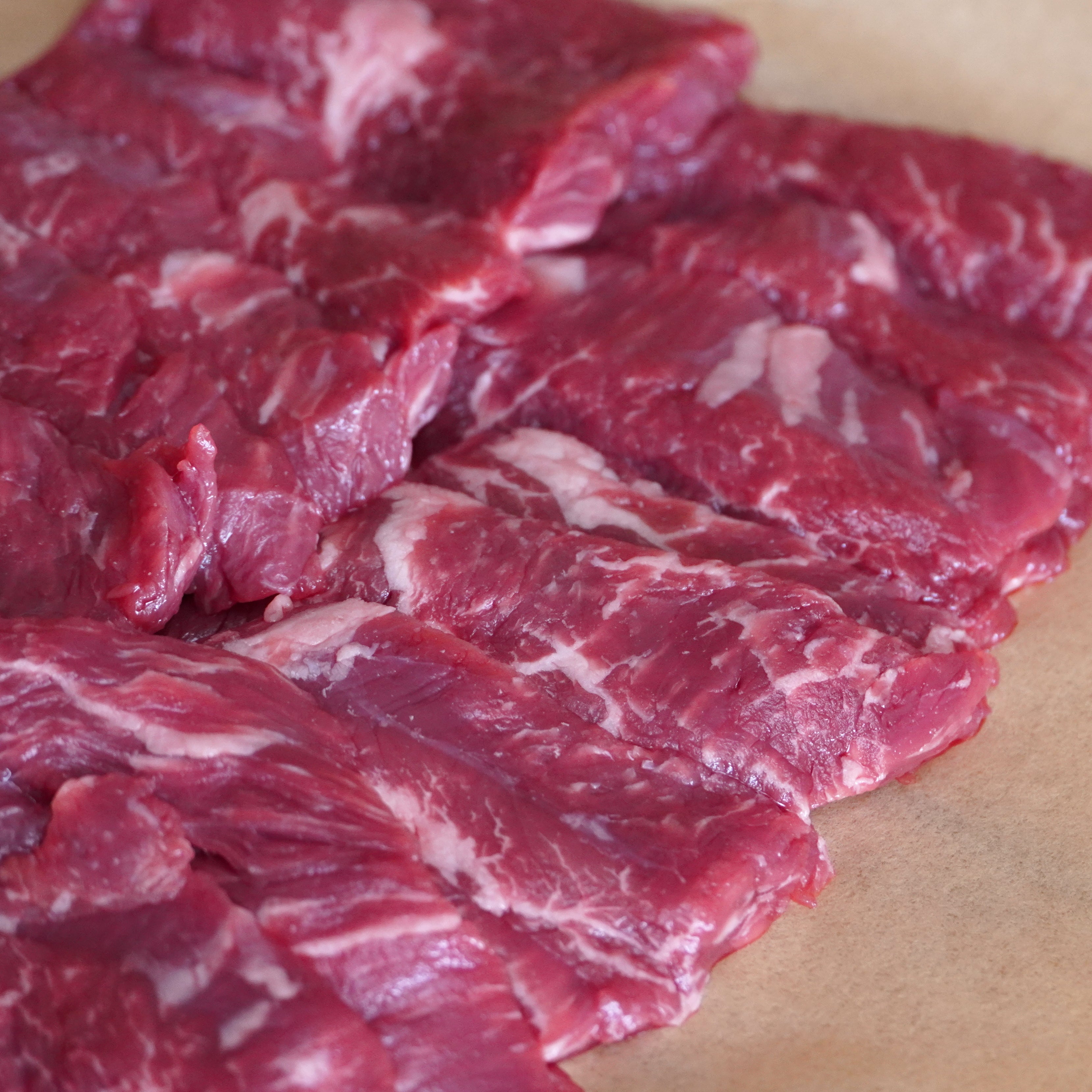 Grain-Fed Beef Flap Meat Slices from New Zealand (300g) - Horizon Farms