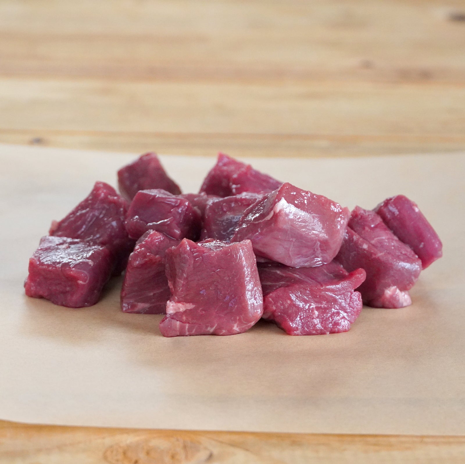 Grass-Fed Pasture Raised Beef Tenderloin Cubes (250g) - Horizon Farms