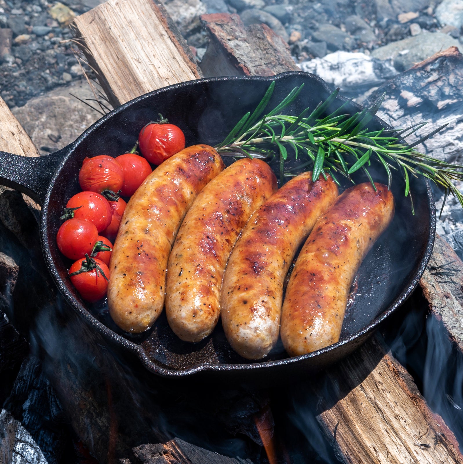 All-Natural Sugar-Free Hot Italian Pork Sausage (4pc) - Horizon Farms