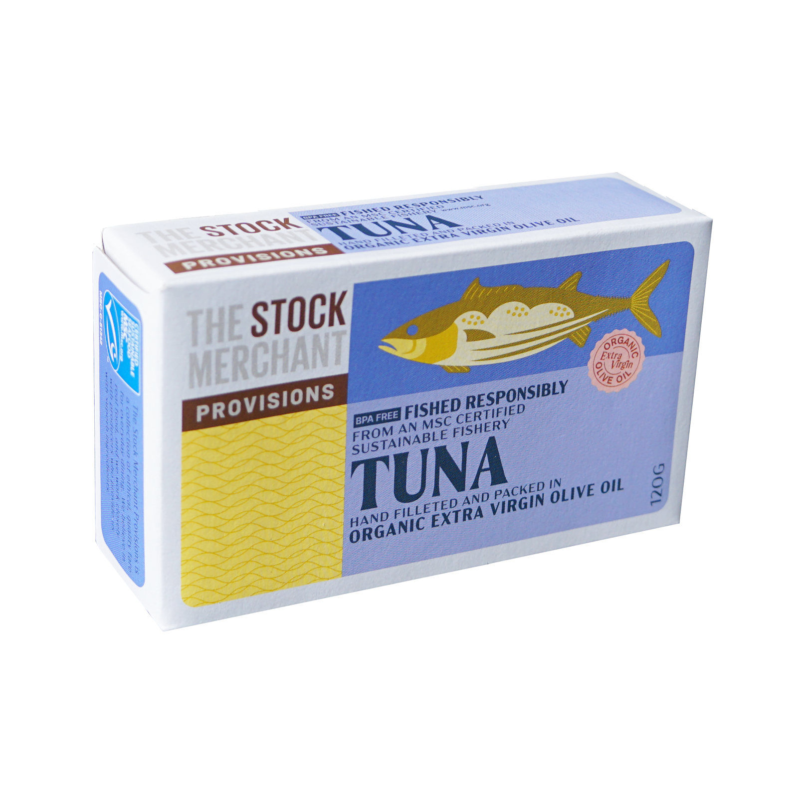 MSC Certified BPA-Free Wild-Caught Canned Tuna in Extra Virgin Olive Oil B-Grade (120g x 5) - Horizon Farms