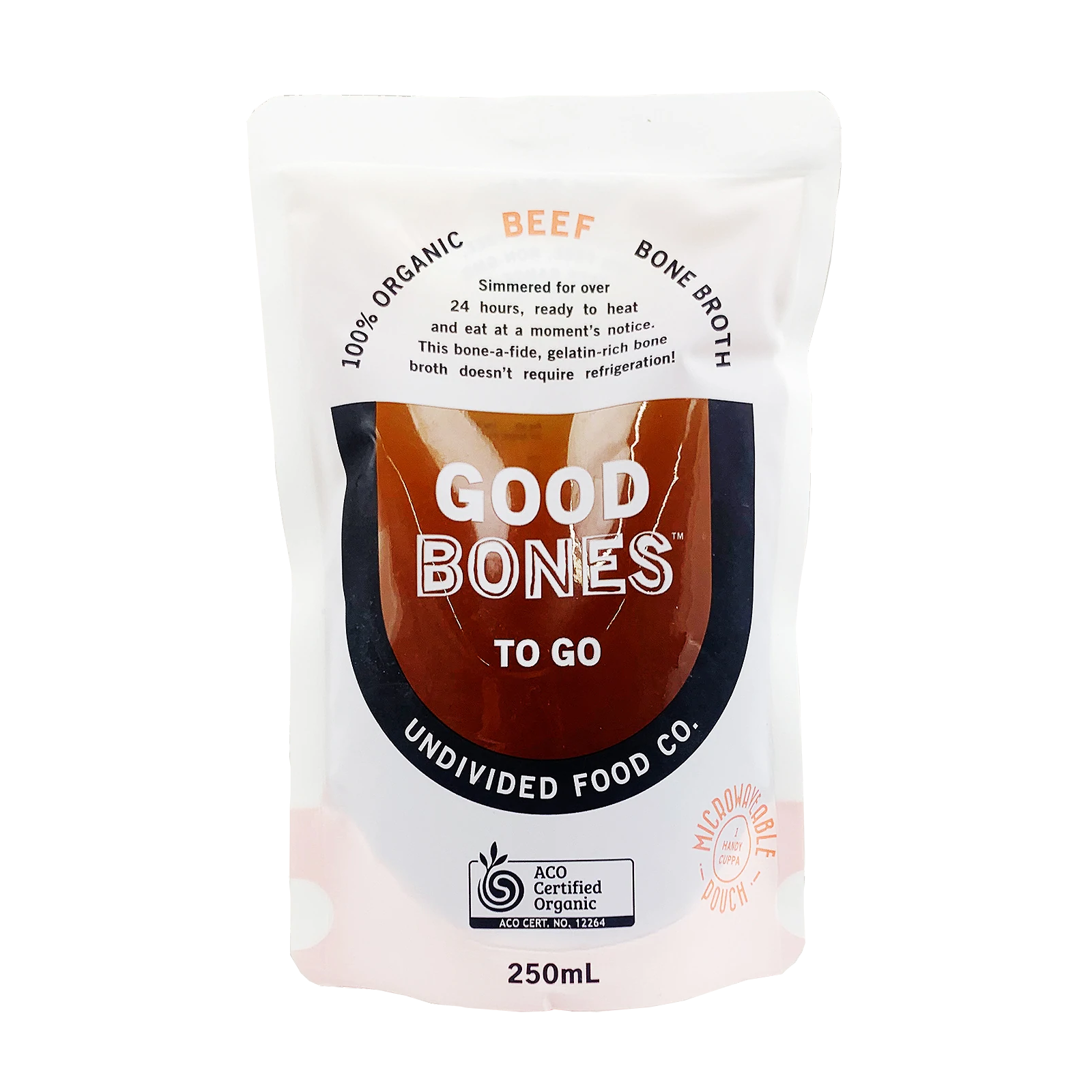 Certified Organic Beef Bone Broth (250ml) - Horizon Farms