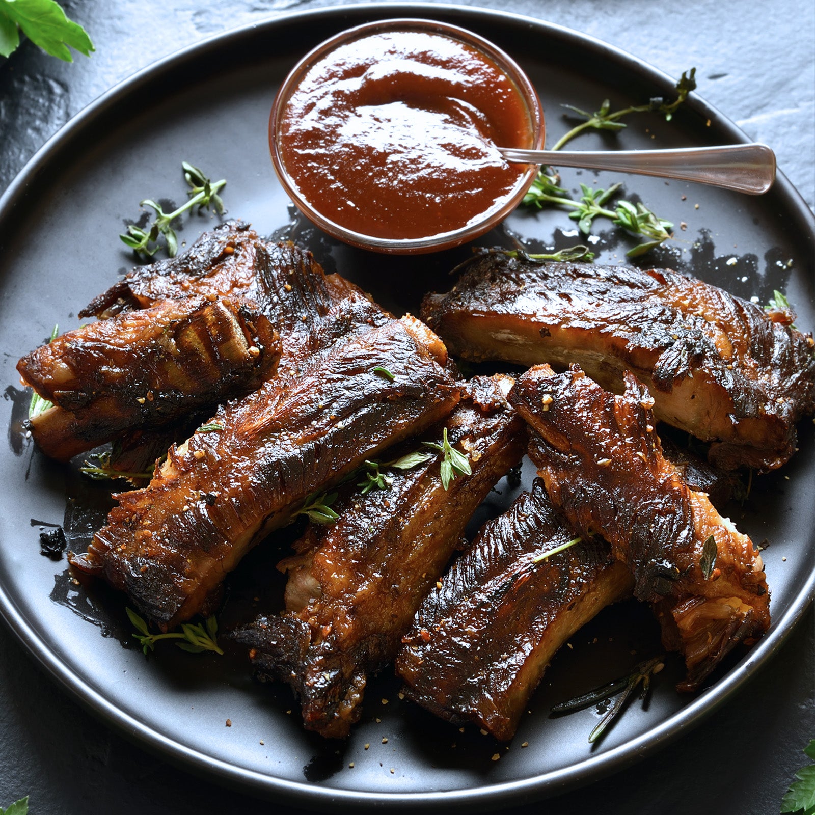 Free-Range Pre-Cut Pork Back Ribs from Australia (400g) - Horizon Farms